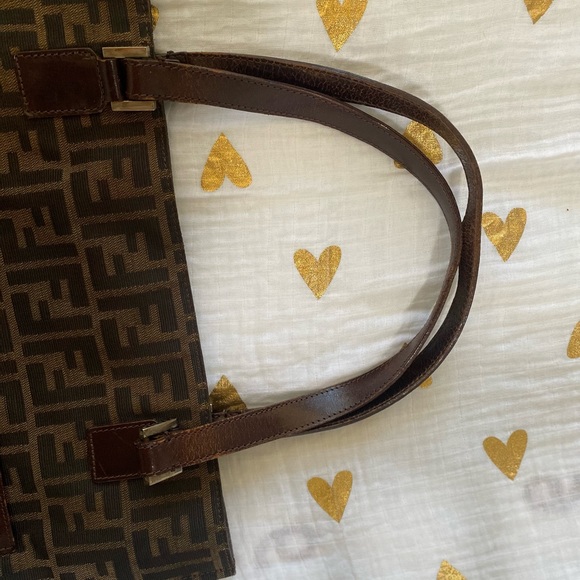 💯Authentic Vintage Fendi Zucca - Picture 6 of 12